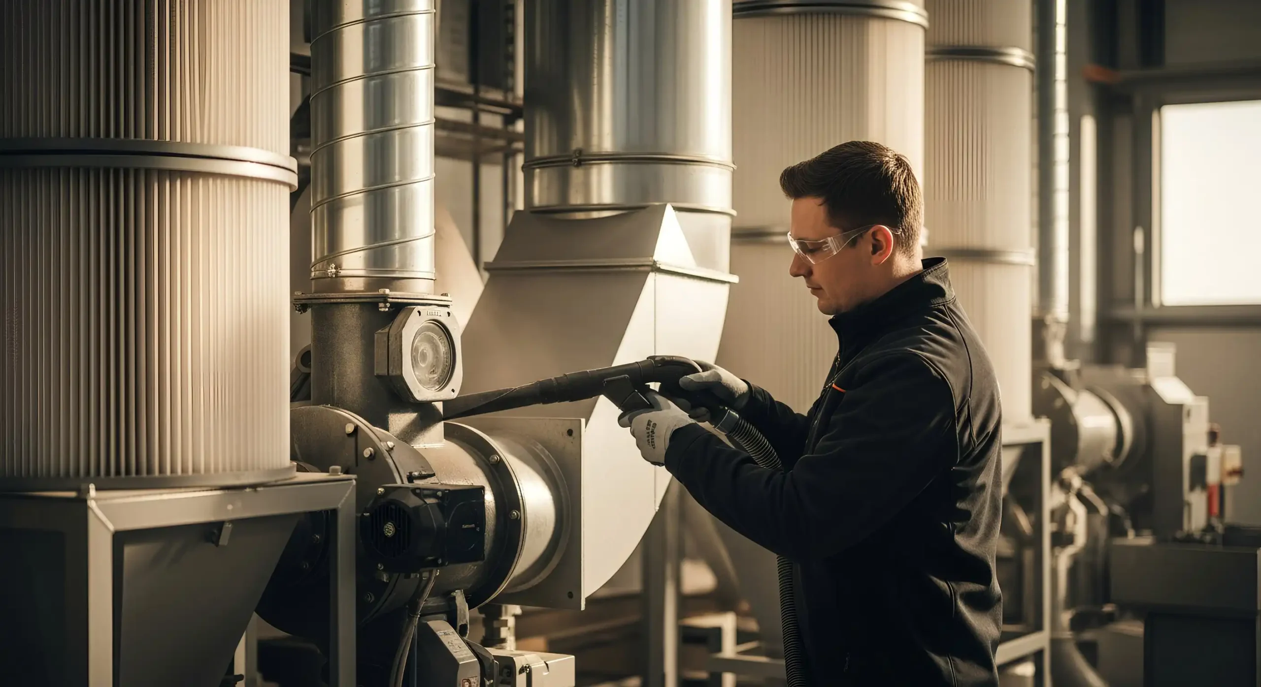 Dust Collector System Cleaning
